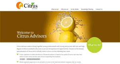 Desktop Screenshot of citrusadvisors.com